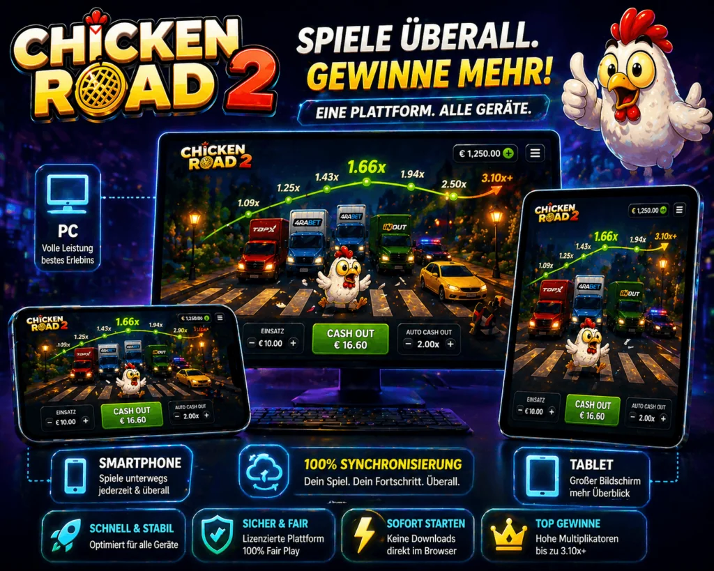 Plattformen für Chicken Road 2